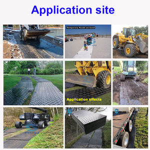 Tijdelijke Grond Mat Voor Zware Zware Belasting Grond Bescherming Matten Swamp Graafmachine Matten - Product Image 3