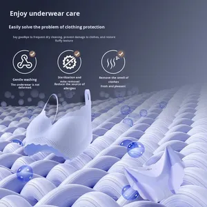 <b>Mini</b> Fully Auto Portable 1kg Front Loading <b>Washing</b> <b>Machine</b> With Baby Sterilization Integrated Underwear Drying for Car Fully Aut - Product Image 5