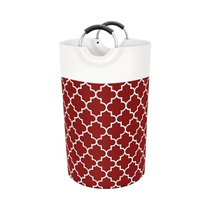 Panier à linge pliable en tissu pour vêtements sales, jouets et rangement de salle de bain - Product Image 4