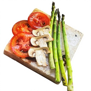 Wholesale Premium Quality Refined Solid Himalayan Salt Cooking Slab Plates Tray Shape Salt Block Carved Technique Home - Product Image 1