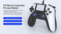 Controlador con Cable para Consola PS5 Original, Controlador para PS5 Slim