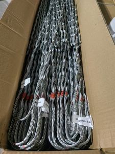 GUY Grabs Power Fittings Glasfasern etz Größen Sackgasse Werkzeug aus verzinktem Stahl Telco ISP Tower Pole Line ADSS - Product Image 5