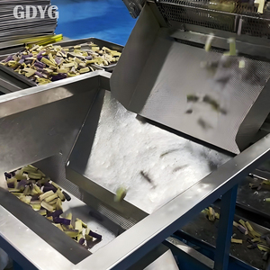 Tiras de Berenjena Frita Congelada IQF a Granel de China, la Mejor Calidad |   10 kg |   <span class=keywords><strong>Precio</strong></span> Competitivo |   Vegetales Congelados al por Mayor para Exportación. - Product Image 3