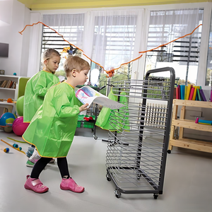 Dipinti e disegni arte stendino in metallo acciaio arte Stack cremagliera di potenza rivestito per le scuole di classe e <span class=keywords><strong>club</strong></span> d'arte - Product Image 4