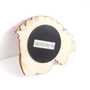 مغناطيسات ثلاجة تذكارية مخصصة من البرتغال، مغناطيسات خشبية ملونة ثلاثية الأبعاد على شكل ديك برتغالي وترام وجيتار وزجاجة نبيذ - Product Image 4