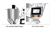 Machine de remplissage à tête unique chauffante 5ml 100ml 1000ml 2500ml 5000ml pour cosmétiques et produits alimentaires, distributeur de confiture, sauce, houmous, pâte