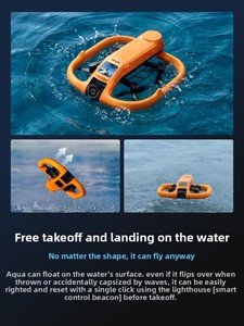 [Nuevo] Dron <span class=keywords><strong>Hafu</strong></span> AQUA para Deportes Acuáticos con Cámara Voladora 4K HD, Antivibración, IA Inteligente para Seguir/Evitar Obstáculos, Ideal para Principiantes - Product Image 2
