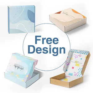 Sang Trọng Tùy Chỉnh Carton Hộp Quà Tặng Vận Chuyển Hộp Trang Phục Cho Bao Bì Váy Áo Sơ Mi Đồ Lót Các Tông Sóng Mailer Hộp - Product Image 2