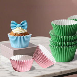 Vasos de Papel <span class=keywords><strong>para</strong></span> Pastelería Estilo Chino y Occidental, <span class=keywords><strong>Bandejas</strong></span> Desechables <span class=keywords><strong>para</strong></span> Pasteles, Herramientas de Papel de Aluminio Resistentes a Altas Temperaturas - Product Image 2