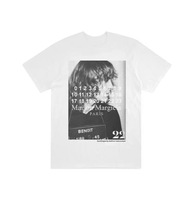 Nouvelle mode été 260g coton personnalisé de haute qualité t-shirt lettre graphique imprimé à manches courtes hommes t-shirt chemises de créateur