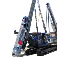 JVUR50 JOVE Hydraulischer Fallhammer-Pfahlrammler 29000kg Gebraucht für Vorgefertigte Pfahlkonstruktion Fundamentmotorpumpe Hochleistungs-Grabenfräse