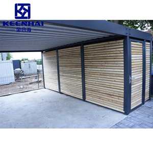 30*30 Chân Có Thể Gập Lại Di Động Không Thấm Nước Ngoài Trời Nhà Để Xe Tán Lưu Trữ Kho Kim Loại Cầm Tay Khung Carport Cho Xe Đậu Xe - Product Image 3