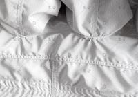 Sac filtrant pour sécheur à lit fluidisé, ne perd pas de fibres, offre une bonne perméabilité à l'air et une filtration de haute précision.