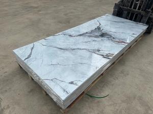 Decoratieve Wandpaneel Pvc Marmeren Plaat 1220*2440*3Mm Voor Decor Interieur <span class=keywords><strong>Uv</strong></span> <span class=keywords><strong>Board</strong></span> - Product Image 4