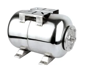 Stainless steel pressure tank for water pumps