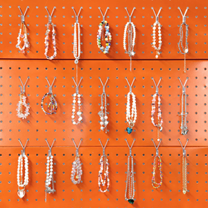 pegboard <b>J</b> <b>Hook</b> 80PC Black Vietnam Origin OEM ODM <b>Hooks</b> & Rails Pegboard Mounted Iron Industrial Style - Product Image 6