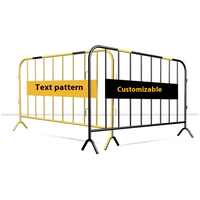 Barrière de contrôle des foules portable en métal, personnalisée en usine, avec protection prismatique haute intensité et protection IP44, à vendre