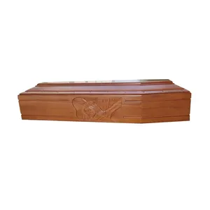 Le meilleur prix Paulownia/peuplier cercueil en bois cercueil
