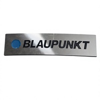Plaque signalétique métallique en aluminium pour barbecue extérieur, résistante aux hautes températures et à la corrosion, avec motif floral et finition brillante