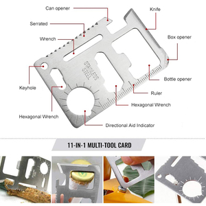 Hongrui Équipement de randonnée de <span class=keywords><strong>camping</strong></span> d'urgence Kit de survie en plein air Sac à insectes Outils de survie essentiels Équipement en nylon pour l'escalade - Product Image 3