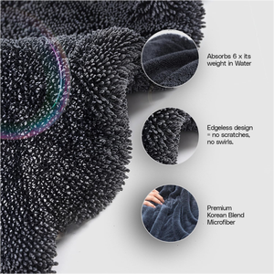 ผ้าเช็ดรถ ผ้าไมโครไฟเบอร์ ชุดผ้าไมโครไฟเบอร์ ผ้าเช็ดล้างรถ ผ้าทำความสะอาดไมโครไฟเบอร์ ผ้าเช็ดรถแห้งเร็ว อุปกรณ์ทำความสะอาดรถยนต์ - Product Image 3