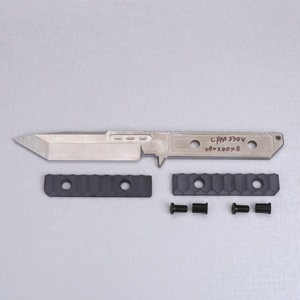 Couteau OEM en acier inoxydable avec étui Kydex, manche G10, multifonctionnel, portable, avec clip de ceinture réglable pour le camping et la découpe DIY - Product Image 4