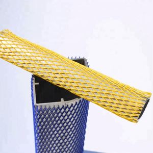 Red de protección <span class=keywords><strong>tubular</strong></span> de manga de <span class=keywords><strong>malla</strong></span> elástica de plástico HDPE/LDPE/PP duradera con servicio de corte para tubo de Metal - Product Image 6