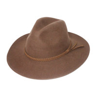 Vente en gros nouveauté 2025 mode laine mélangée chapeaux large bord robe chapeaux pour femmes et hommes coeur Drop Top casquettes