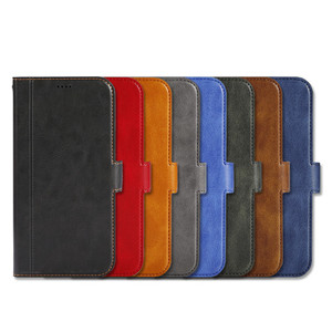 Funda de teléfono de cuero con tapa y billetera de nuevo diseño para <span class=keywords><strong>Motorola</strong></span> <span class=keywords><strong>Edge</strong></span> 30 Ultra G Power 2022 E20 E30 E40 <span class=keywords><strong>Moto</strong></span> G Pure G50 G60s, funda de libro - Product Image 6