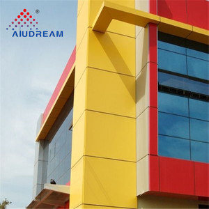 Panneau composite en aluminium revêtu de PVDF moderne Aludream, panneau Alucobond ACM, revêtement mural extérieur, façades - Product Image 1