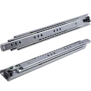 Hộp Công Cụ Và Tủ Lưu Trữ 53Mm Công Nghiệp Telescopic Drawer Slides Nhà Sản Xuất Cho Nội Thất Thương Mại Side Mounting