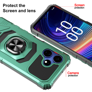 Pour Boost Celero 5G + 2024 SCHOK Volt SV55 étui de téléphone portable Protection complète du corps porte-anneau en métal magnétique couverture de montage de voiture - Product Image 6