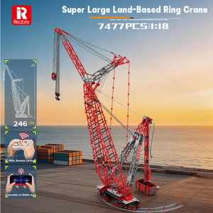 Reobrix 22028 1/80 Vehículo <span class=keywords><strong>de</strong></span> Ingeniería SK6000, Juego <span class=keywords><strong>de</strong></span> Bloques <span class=keywords><strong>de</strong></span> Construcción <span class=keywords><strong>de</strong></span> <span class=keywords><strong>Camiones</strong></span>, la Grúa <span class=keywords><strong>de</strong></span> Carga Pesada Más Importante del Mundo, Ladrillos <span class=keywords><strong>de</strong></span> Construcción, Regalo <span class=keywords><strong>de</strong></span> Navidad - Product Image 1