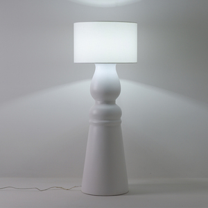 Hiện Đại Tối Giản Thời Trung Cổ Nghệ Thuật Bầu Đèn Sàn Bauhaus Phẳng Bóng Sơn Thiết Kế Dọc Kim Loại Nhựa Bóng Cho Trong Nhà Sử Dụng - Product Image 2