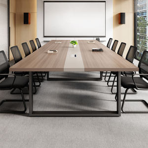 Mesa <span class=keywords><strong>de</strong></span> Conferencia Modular Comercial con Caja <span class=keywords><strong>de</strong></span> Cables Oculta, <span class=keywords><strong>Puerto</strong></span> <span class=keywords><strong>de</strong></span> Datos, MDF, Mesa <span class=keywords><strong>de</strong></span> Reuniones, <span class=keywords><strong>Centro</strong></span> <span class=keywords><strong>de</strong></span> Capacitación, Moderna - Product Image 5