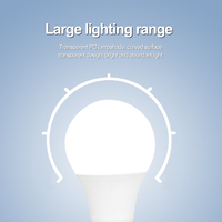 Bombilla LED de Alta Potencia Recargable para Emergencias, 9W, C9, H7, H11, 12V, 9005, E27, B22, Material para Bombillas LED