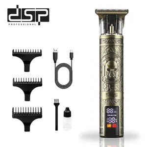 DSP Schlussverkauf professioneller Haarschneider Haarschneider Skulpturstil Pflegewerkzeug Herren USB-Kabel T9 Haarschneider