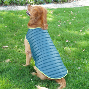 Manteau réversible imperméable en coton pour chiens de grande race, vêtements chauds pour l'hiver - Product Image 2
