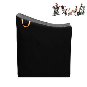 आउटडोर इनडोर निविड़ अंधकार सायक्लिंग स्थिर सुरक्षात्मक फिटनेस व्यायाम बाइक कवर के साथ भंडारण बैग - Product Image 2