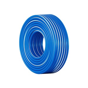 Высококачественный гибкий садовый шланг из ПВХ для высокого давления, износостойкий, армированный волокном, безскручивающийся - Product Image 1