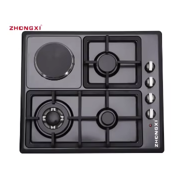 Multifunction Commercial Cooktop 3 Gas Burners