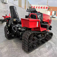 Tracteur Mini-Chenillé KUUGAO en Promotion Usine avec Motoculteur Rotatif 50/60 CV, Moteur CE EURO5 EPA, Transmission par Engrenages 2WD/4WD, Tracteur Haute Précision