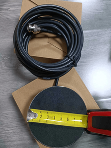 ฐานแม่เหล็กโครเมียม NMO ขนาด 90 มม. สำหรับเสาอากาศมือถือ - Product Image 5