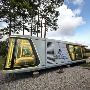 Chambre mobile intelligente <span class=keywords><strong>de</strong></span> type capsule solaire pour hôtel, avec ombrage, pour zone panoramique, maison d'hôtes chinoise, camping, villa en verre - Product Image 3