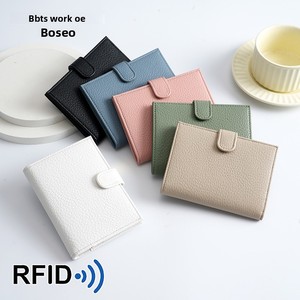 Portefeuille <span class=keywords><strong>de</strong></span> voyage unisexe anti-RFID, anti-magnétique, résistant à l'<span class=keywords><strong>eau</strong></span>, multi-emplacements, pour affaires et voyages - Product Image 4