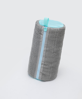 Sac de lavage de chaussures paresseux Anti-déformation Polyester coton sac à linge conception cylindrique Machine à laver 39*19cm