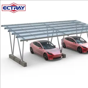 Solar Carports Pv Modules Car Shed Brackets Modern Design Roof Mounting Solar Panels Solar Roof Carport