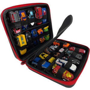 Custom EVA Hard Hot Wheels Display Case Matchbox Car Case Hard Shell Toy Car Storage
