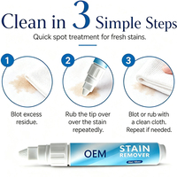 Stylo détachant pour taches de café, d'huile et de graisse sur les vêtements