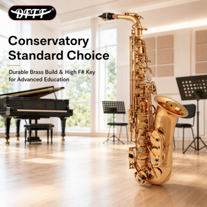 <span class=keywords><strong>Saxophone</strong></span> alto professionnel en laiton, clé Mi bémol, instruments à vent pour débutants adultes - <span class=keywords><strong>Prix</strong></span> de gros/OEM/d'usine - Product Image 5